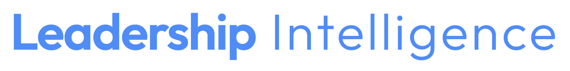 Leadership Intelligence